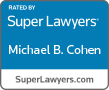 Super Lawyers - Michael B Cohen Badge